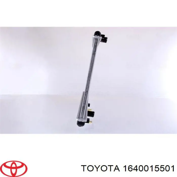 Радіатор 1640015501 Toyota