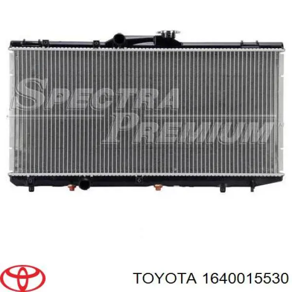 1653574010 Toyota Радіатор охолодження двигуна