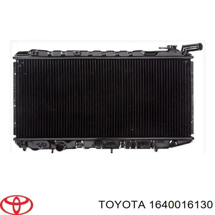 Радіатор основний Toyota 1640016130 ціна, від 44.48 USD
