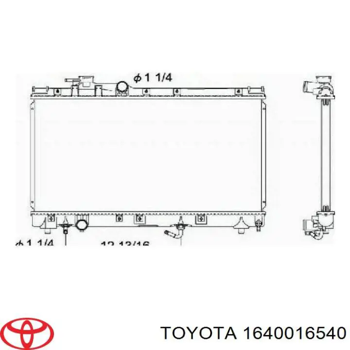 Радіатор основний Polcar 8156084 ціна, від 76.89 USD