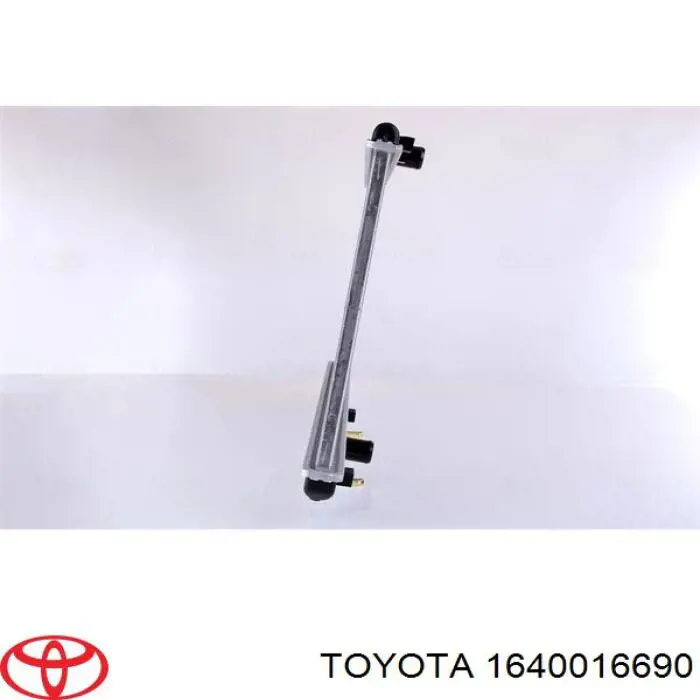 Радіатор основний Toyota 1640016690 ціна, від 59.89 USD