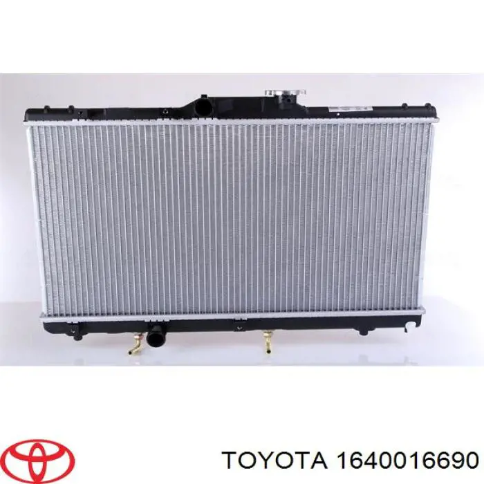 Купити 1640016690 Toyota Радіатор двигуна