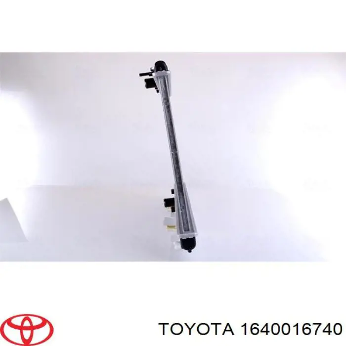 Радіатор 1640016740 Toyota