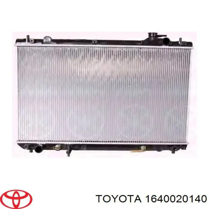 Купити 1640020140 Toyota Радіатор двигуна