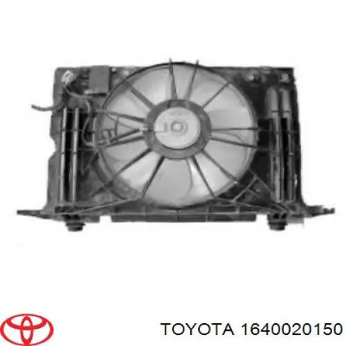 Купити 1640020150 Toyota Радіатор двигуна