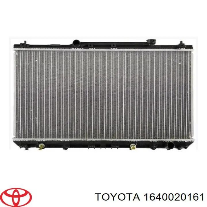 1640020161 Toyota радіатор охолодження двигуна