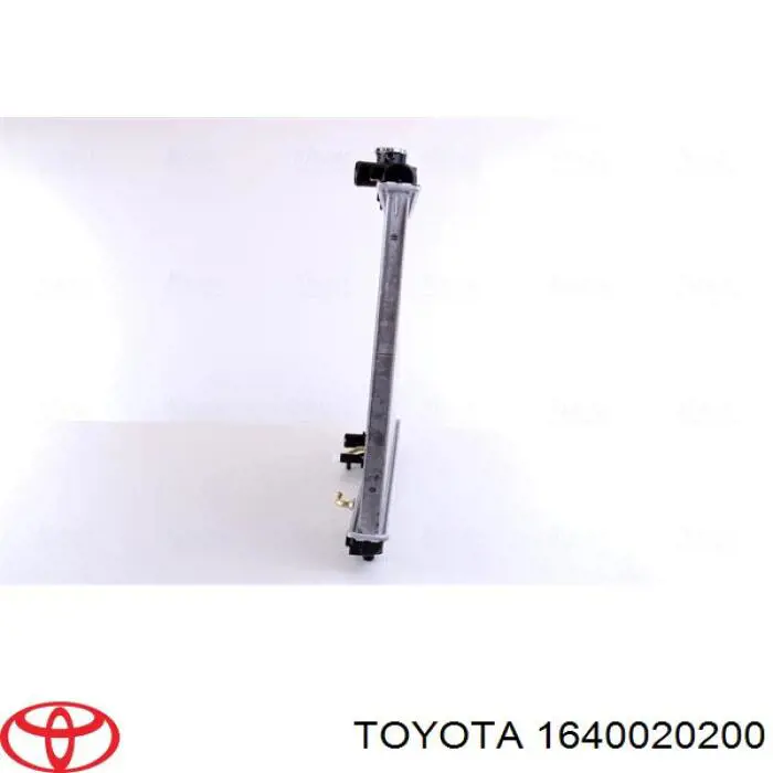 Купити 1640020200 Toyota Радіатор двигуна