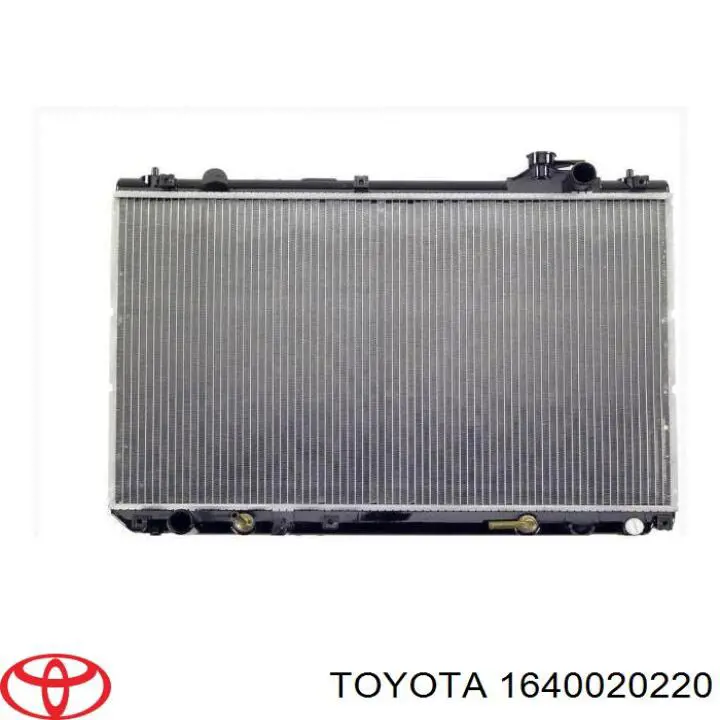 Радіатор основний Toyota 1640020220 ціна, від 63.49 USD