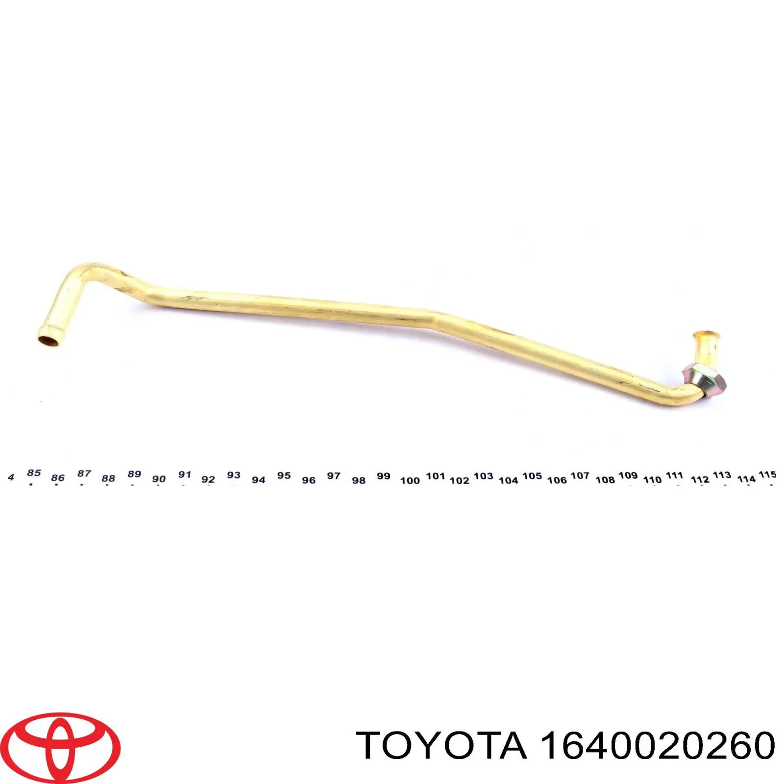 Купити 1640020260 Toyota Радіатор двигуна