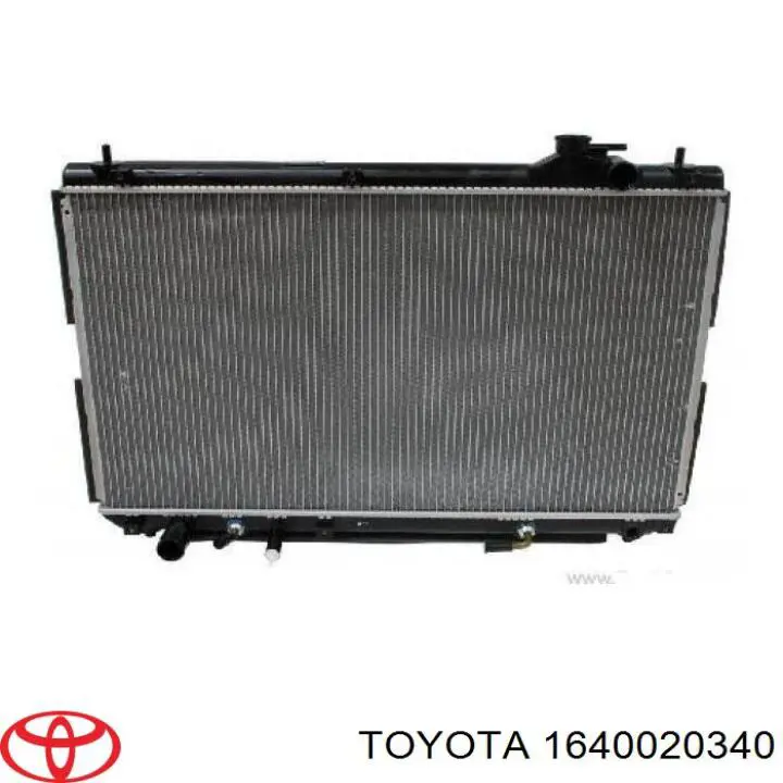 Радіатор основний Toyota 1640020330 ціна, від 166.89 USD