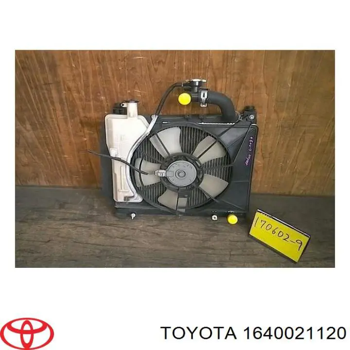 Купити 1640021120 Toyota Радіатор двигуна