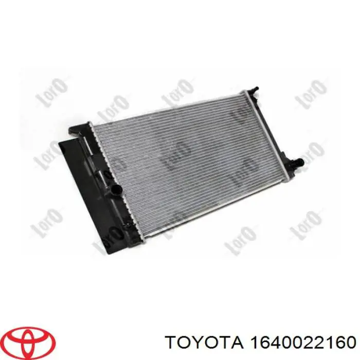 Радіатор основний Toyota 1640022160 ціна, від 63.49 USD