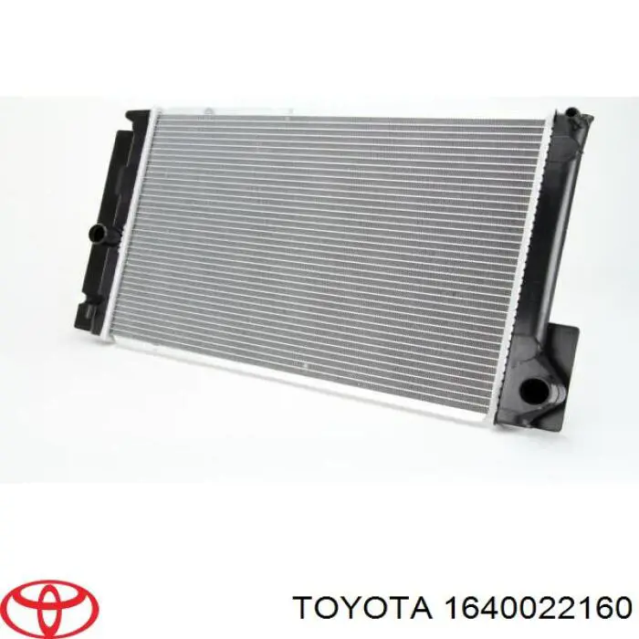 Купити 1640022160 Toyota Радіатор двигуна