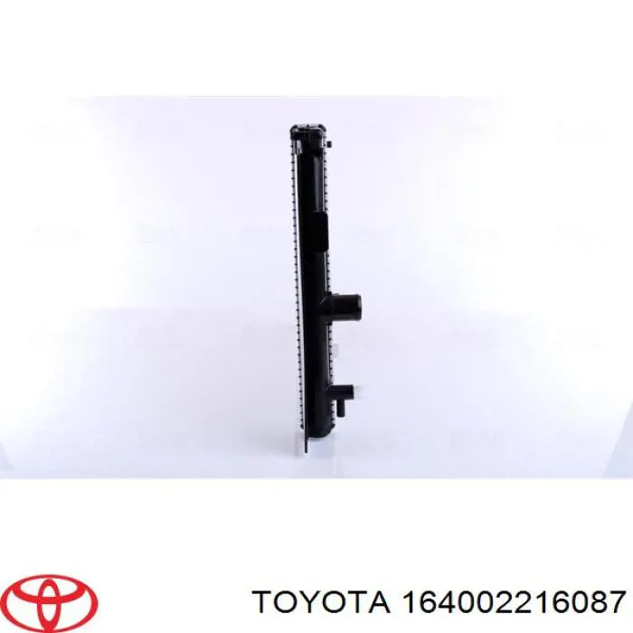 164002216087 Toyota радіатор охолодження двигуна