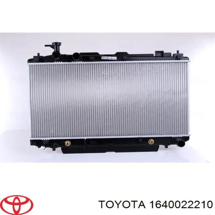 1640022121 Toyota Радіатор охолодження двигуна
