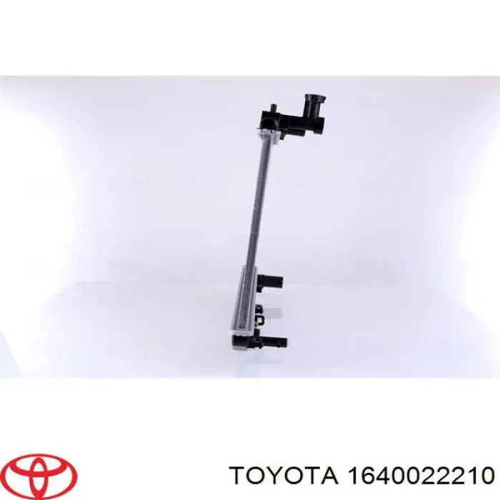 Радіатор основний Toyota 1640022121 ціна, від 77.80 USD