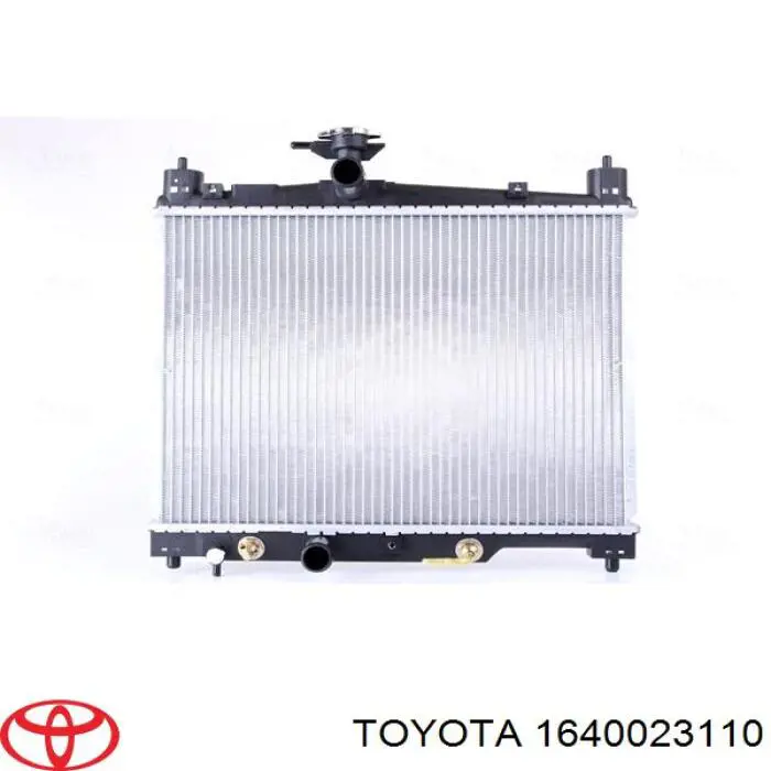 164000J020 Toyota радіатор охолодження двигуна