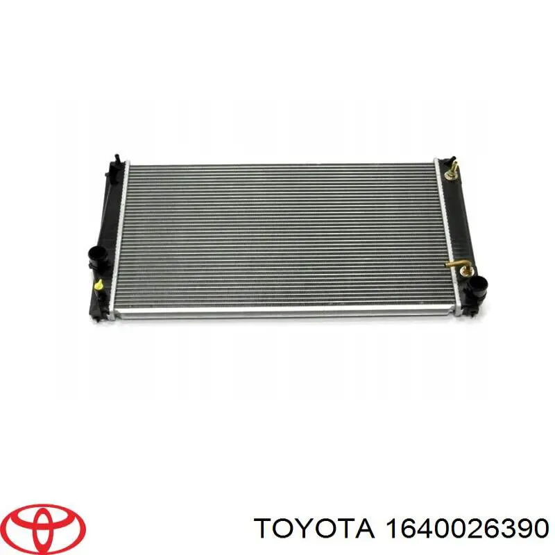 Купити 1640026390 Toyota Радіатор двигуна
