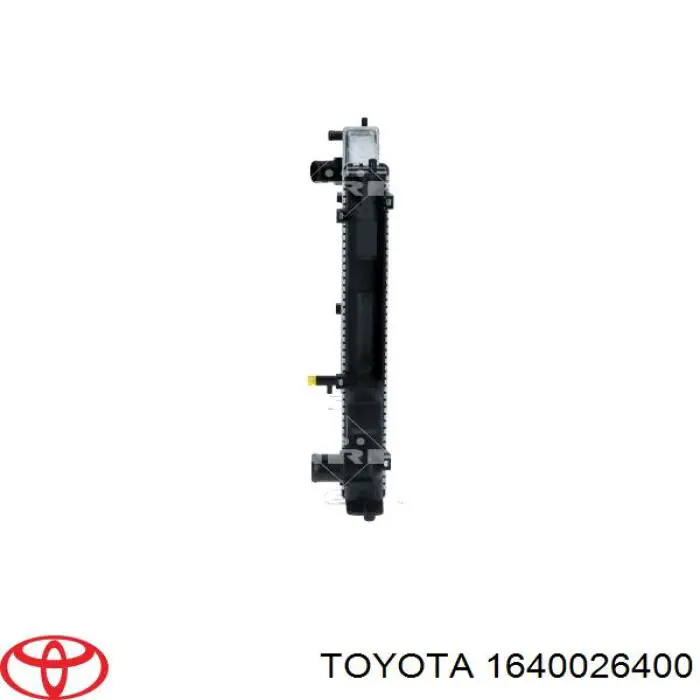 1640026400 Toyota радіатор охолодження двигуна