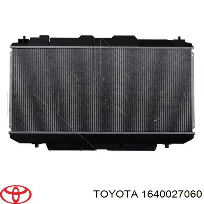 1640027060 Toyota Радіатор охолодження двигуна