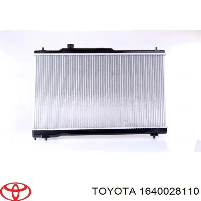 1640028110 Toyota радіатор охолодження двигуна