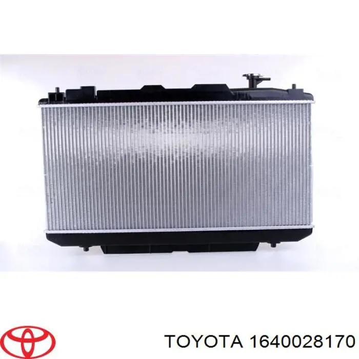 Купити 1640028170 Toyota Радіатор двигуна