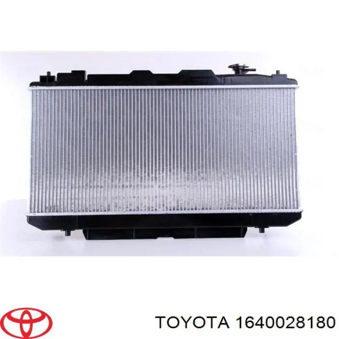 Радіатор основний Toyota 1640028180 ціна, від 85.56 USD
