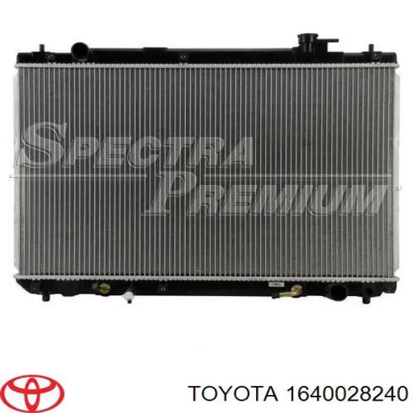 1640028240 Toyota радіатор охолодження двигуна