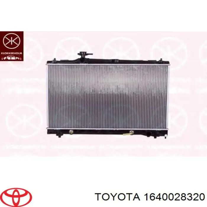 Радіатор основний Toyota 1640028320 ціна, від 127.66 USD