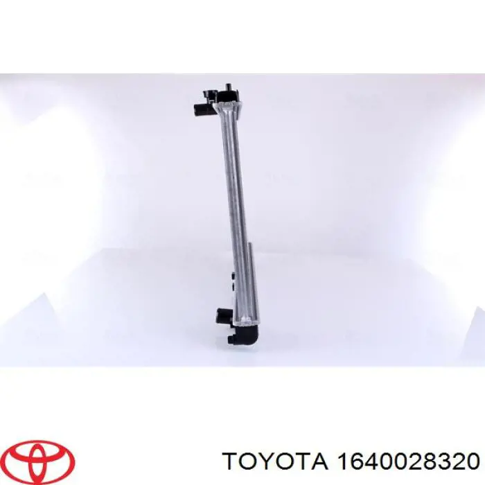 Купити 1640028320 Toyota Радіатор двигуна