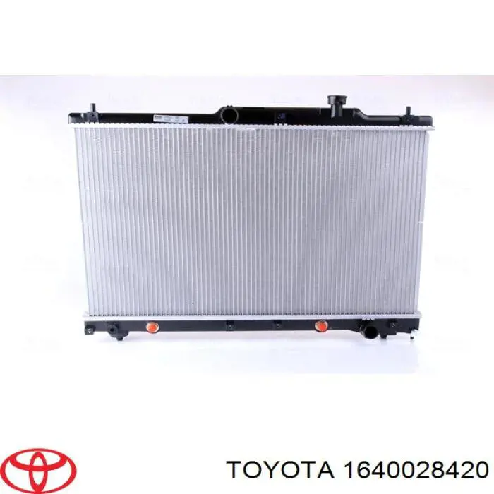 Радіатор основний Toyota 1640028420 ціна, від 76.02 USD