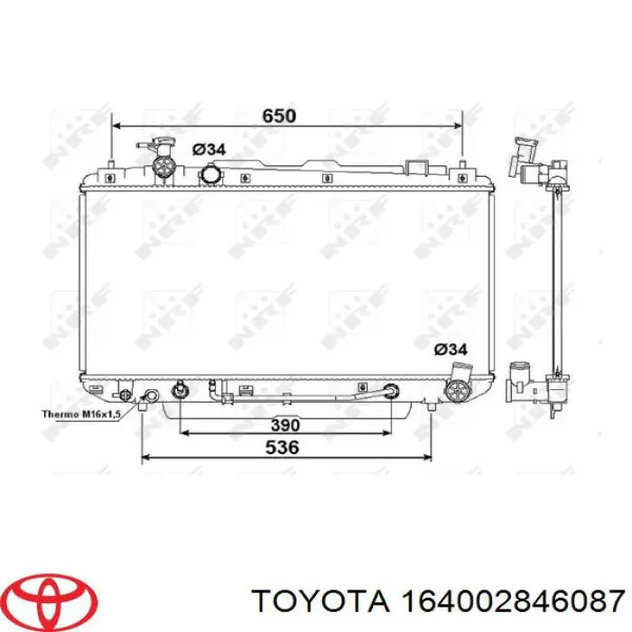  164002846087 Toyota