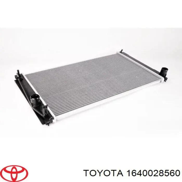 1640028560 Toyota Радіатор охолодження двигуна