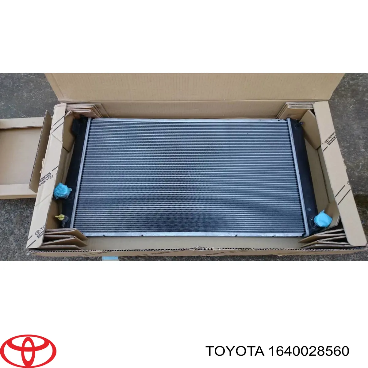 Радіатор основний Toyota 1640028560 ціна, від 69.33 USD