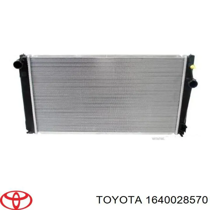 Купити 1640028570 Toyota Радіатор двигуна