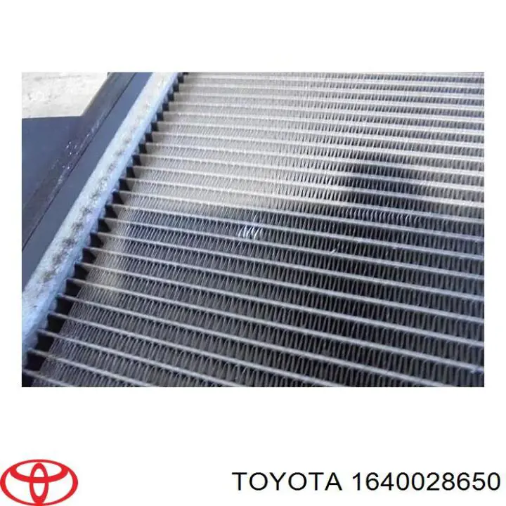 Радіатор основний Toyota 1640028650 ціна, від 58.41 USD