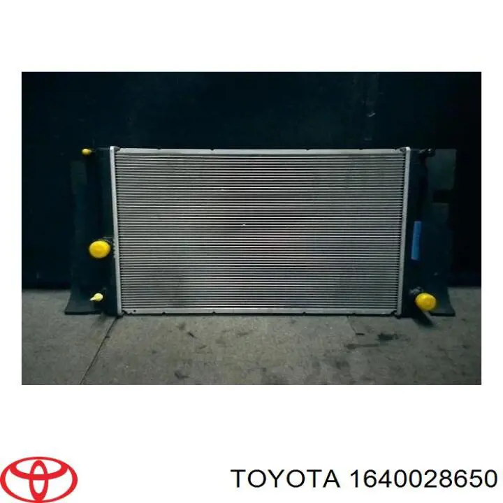 Радіатор основний Toyota 1640028650 ціна, від 58.41 USD