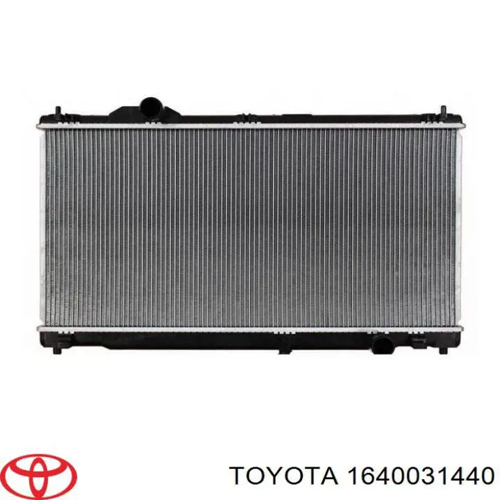 1640031440 Toyota радіатор охолодження двигуна