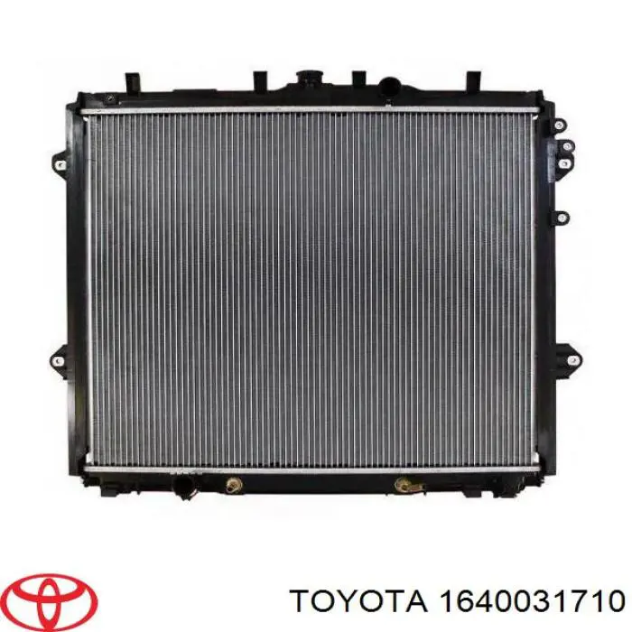 Радіатор основний Toyota 1640031710 ціна, від 120.86 USD
