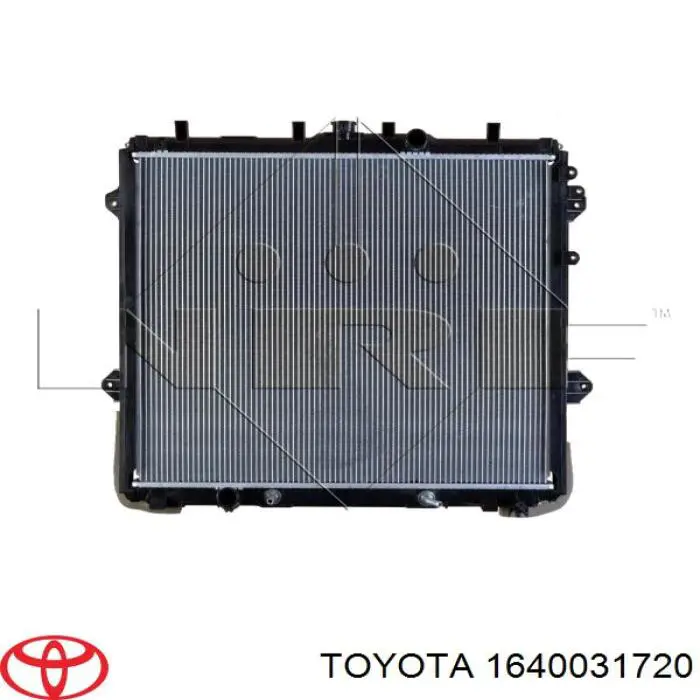 Радіатор основний Toyota 1640031720 ціна, від 114.00 USD