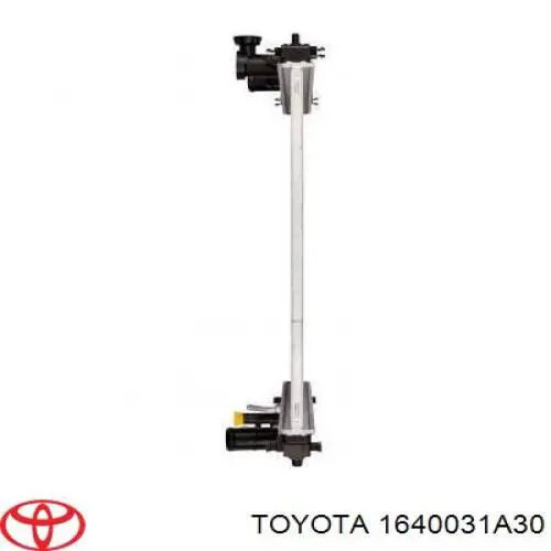 Радіатор охолодження двигуна на Lexus RX 450H/350L/200T L25