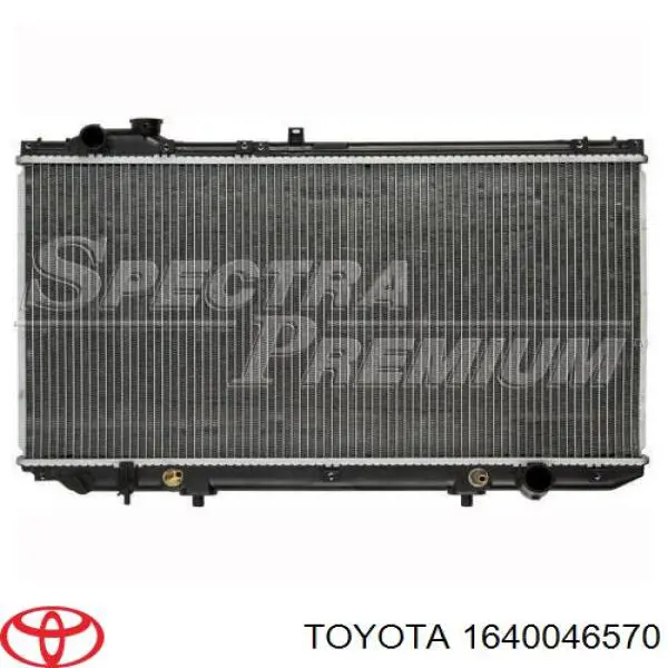 Радіатор основний Toyota 1640046570 ціна, від 89.67 USD