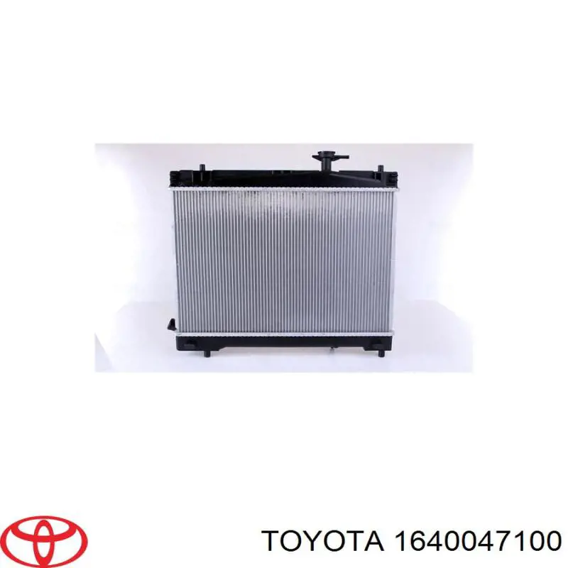 Радіатор основний Toyota 1640047100 ціна, від 105.25 USD