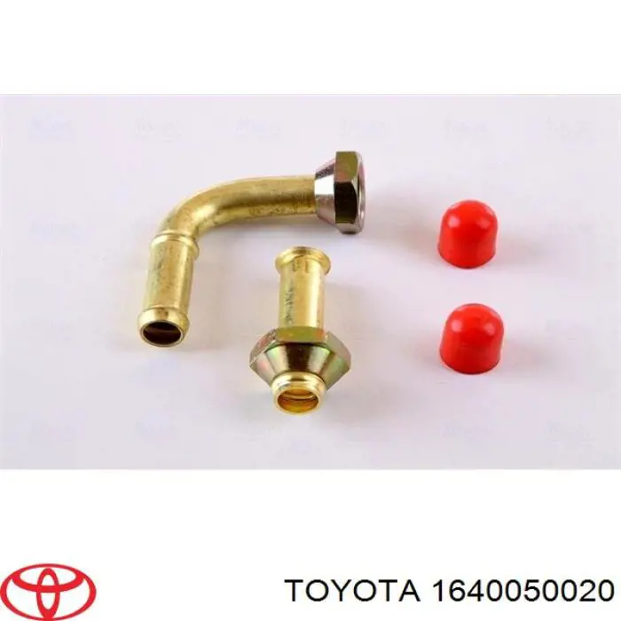 Радіатор 1640050020 Toyota