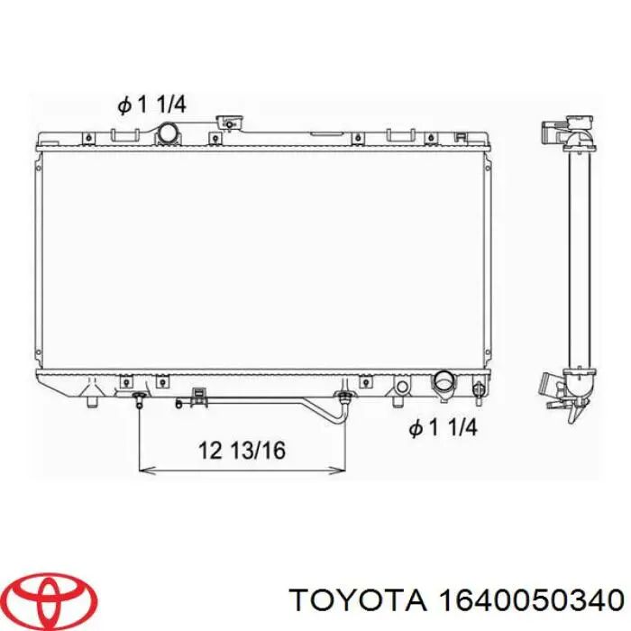 Радіатор основний Polcar 8022084 ціна, від 92.28 USD