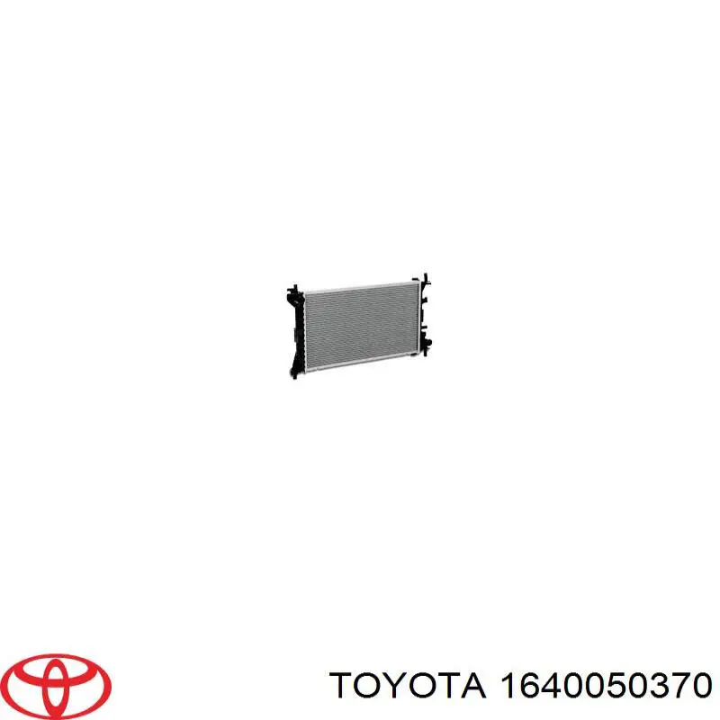 1640050371 Toyota Радіатор охолодження двигуна