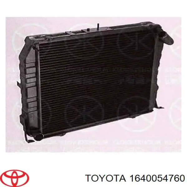 Купити 1640054760 Toyota Радіатор двигуна