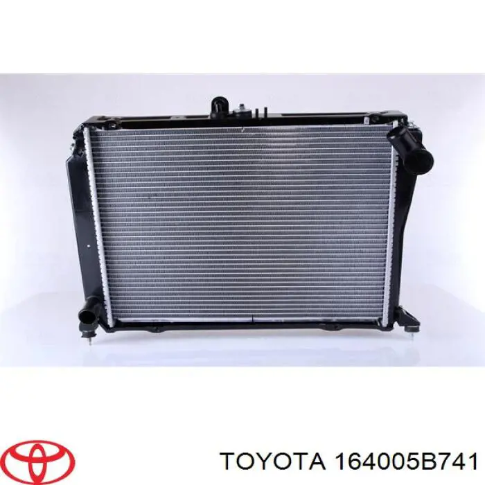 Радіатор 164005B741 Toyota