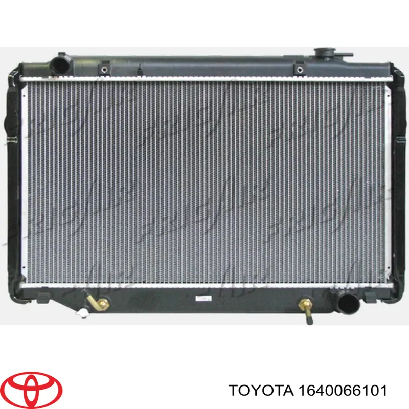 1640066101 Toyota Радіатор охолодження двигуна