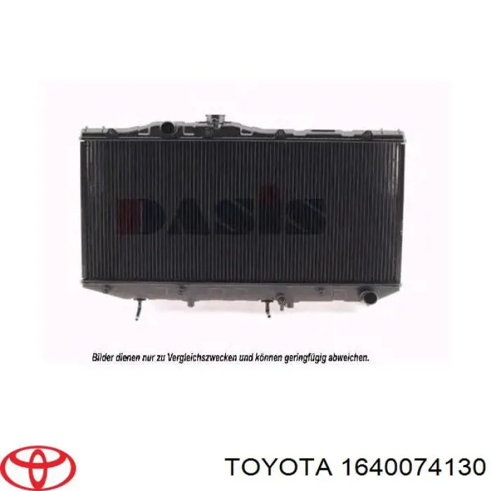 1640074130 Toyota радіатор охолодження двигуна
